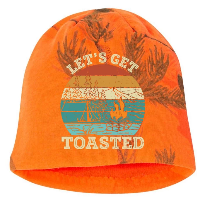 Campfire Let's Get Toasted Camping Classic Kati - Camo Knit Beanie