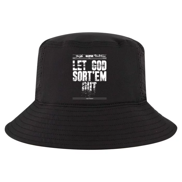 Clipse Let God SortEm Out Cool Comfort Performance Bucket Hat