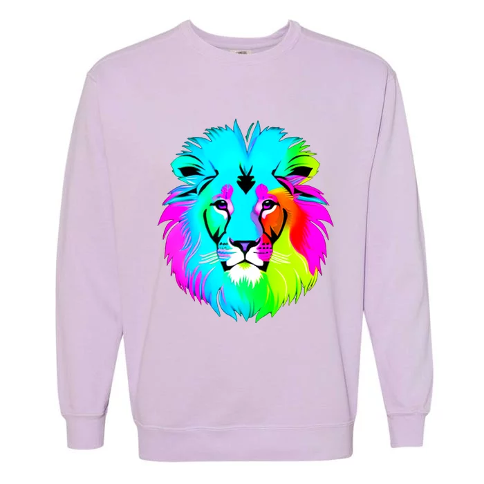 Cool Leo Gift Garment-Dyed Sweatshirt