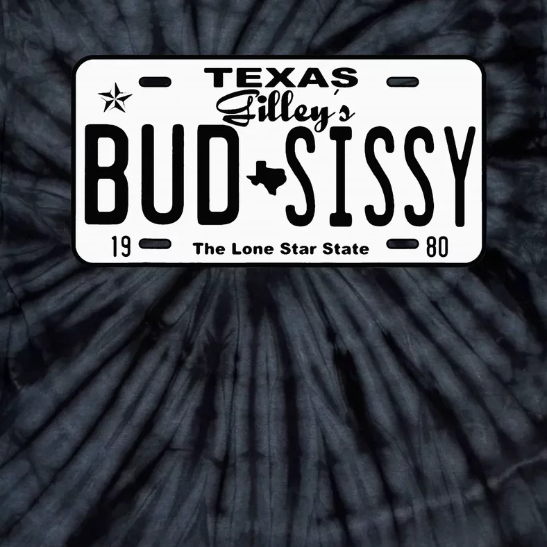 Country Love GilleyS Bud N Sissy Texas Cowboy License Tie-Dye T-Shirt