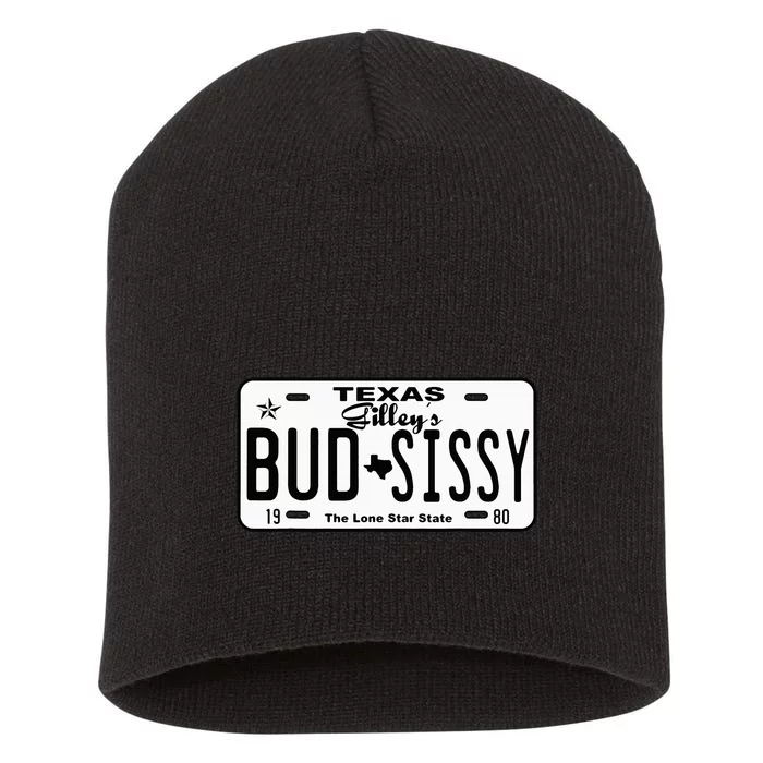 Country Love GilleyS Bud N Sissy Texas Cowboy License Short Acrylic Beanie