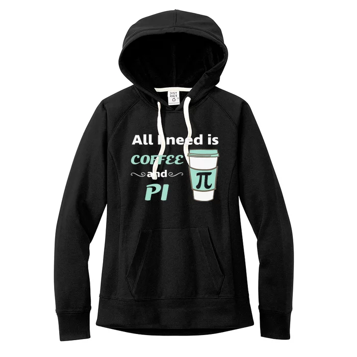 Coffee Lover Geometry Calculus Trigonometry Pi Day Math Women's Fleece Hoodie