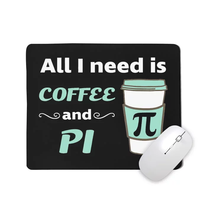 Coffee Lover Geometry Calculus Trigonometry Pi Day Math Mousepad