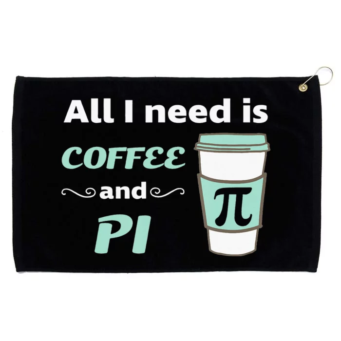 Coffee Lover Geometry Calculus Trigonometry Pi Day Math Grommeted Golf Towel