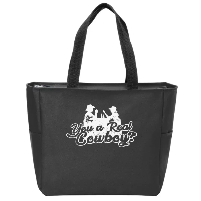 Country Love GilleyS Bud N Sissy Urban Cowboy Zip Tote Bag