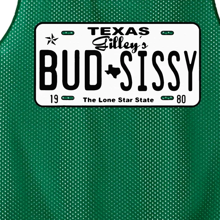 Country Love GilleyS Bud N Sissy Texas Cowboy License Gift Mesh Reversible Basketball Jersey Tank