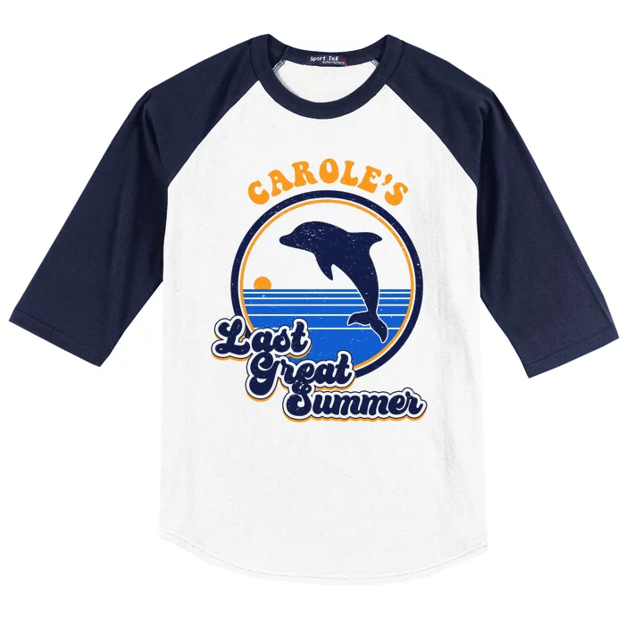 Carole's Last Great Summer Baseball Sleeve Shirt