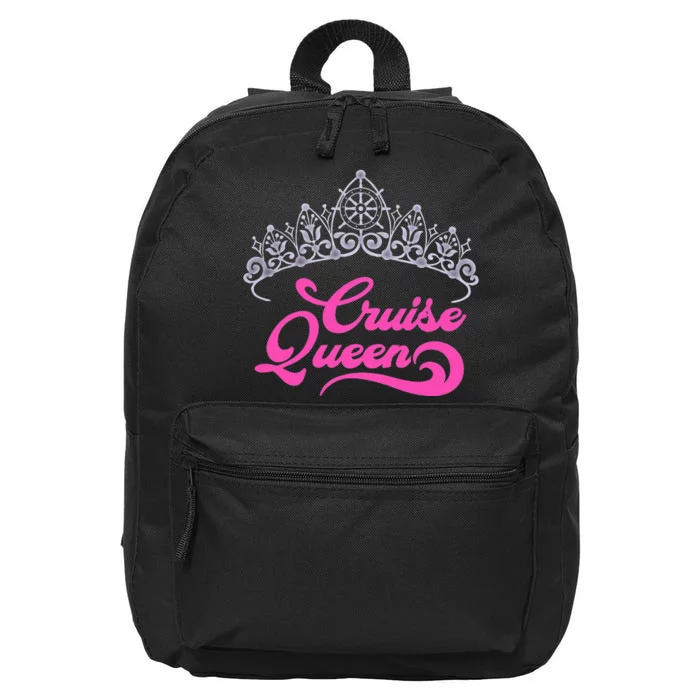 Cruising Lover Gift  Cruise Queen 16 in Basic Backpack