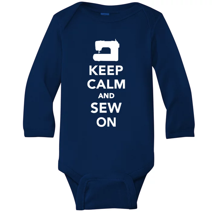 Crocheting Lover Gift Crocheting Funny Sewing Meaningful Gift Baby Long Sleeve Bodysuit