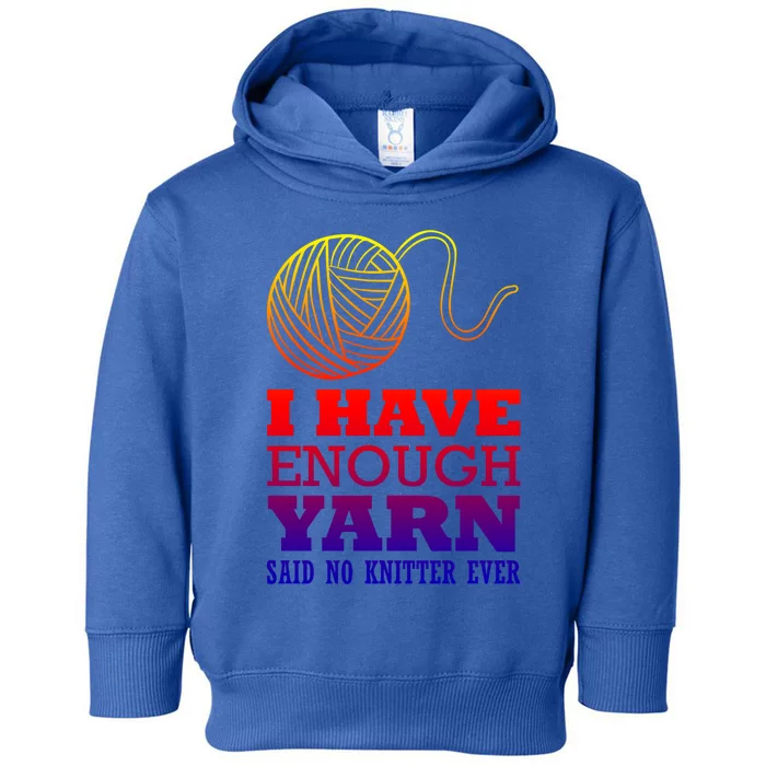 Crocheting Lover Gift Crocheting Knitter Cute Gift Toddler Hoodie