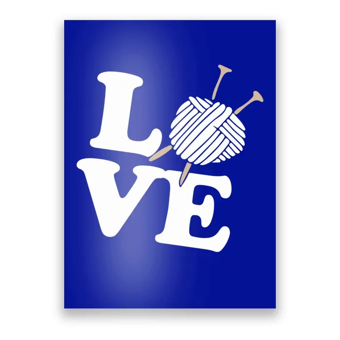 Crocheting Lover Gift Crocheting Love Sewing Gift Poster