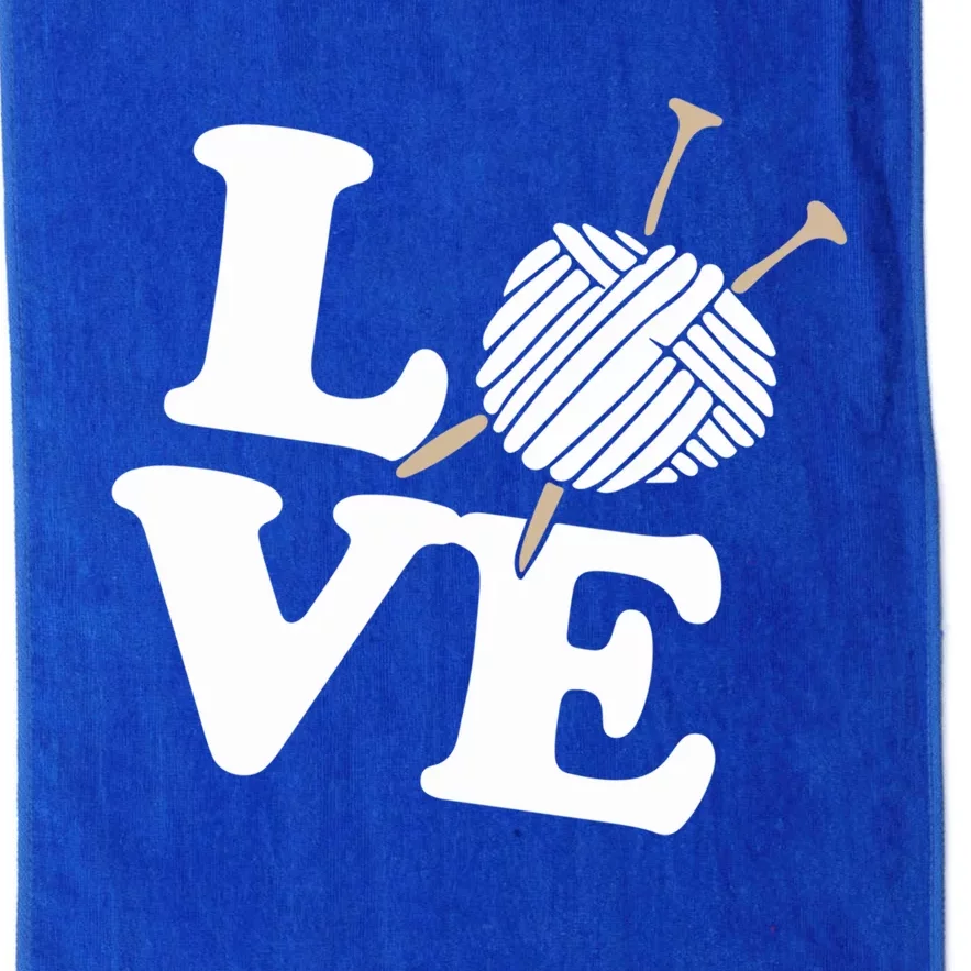 Crocheting Lover Gift Crocheting Love Sewing Gift Platinum Collection Golf Towel