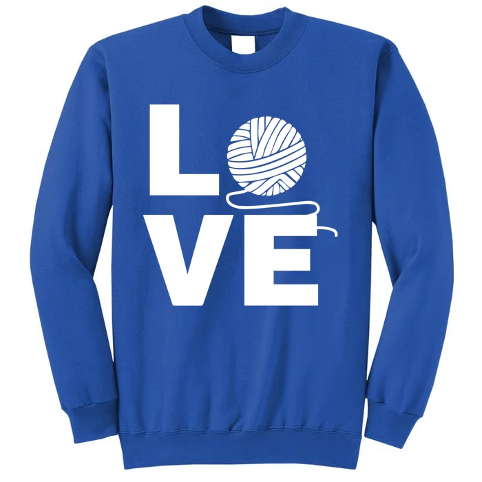 Crocheting Lover Gift Crocheting Love Yarn Gift Sweatshirt