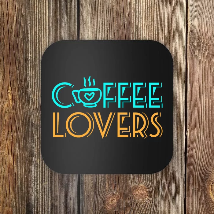 Coffee Lovers Graphic Coaster