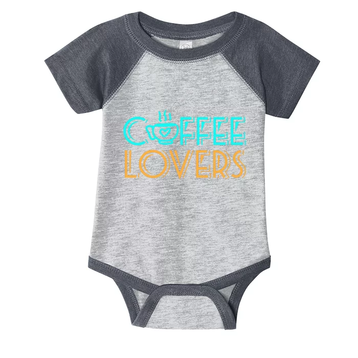 Coffee Lovers Graphic Infant Baby Jersey Bodysuit