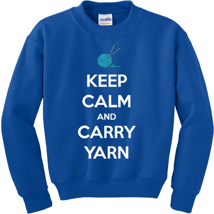 Crocheting Lover Gift Crocheting Yarn Great Gift Kids Sweatshirt