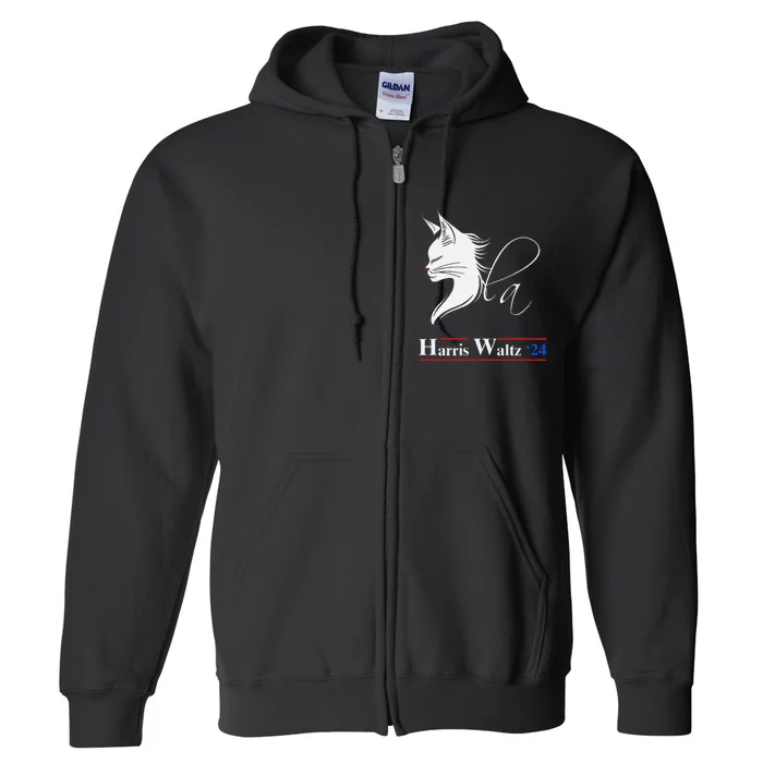 Cat Ladies Harris Waltz 2024 Comma La Full Zip Hoodie