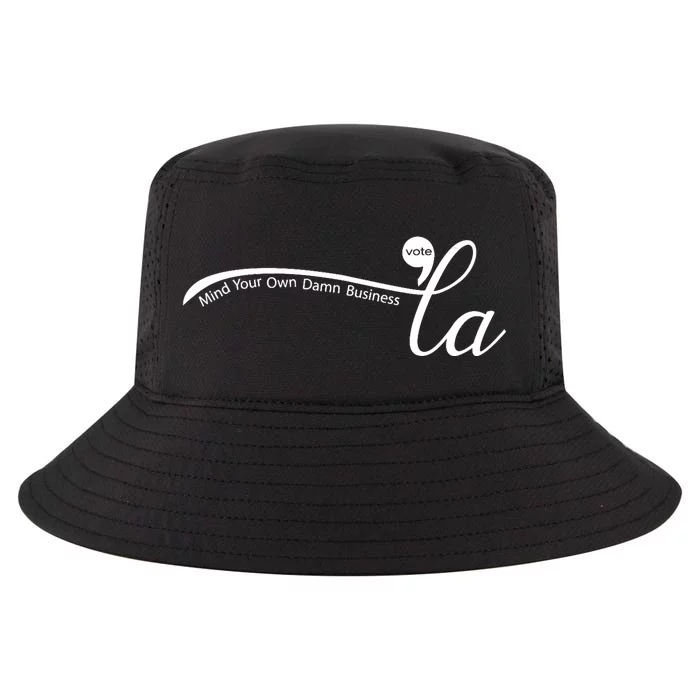 Comma La Harris For President Mind Your Own Damn Business Cool Comfort Performance Bucket Hat