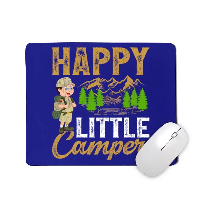 Camping Lover Happy Little Camper Gift Mousepad