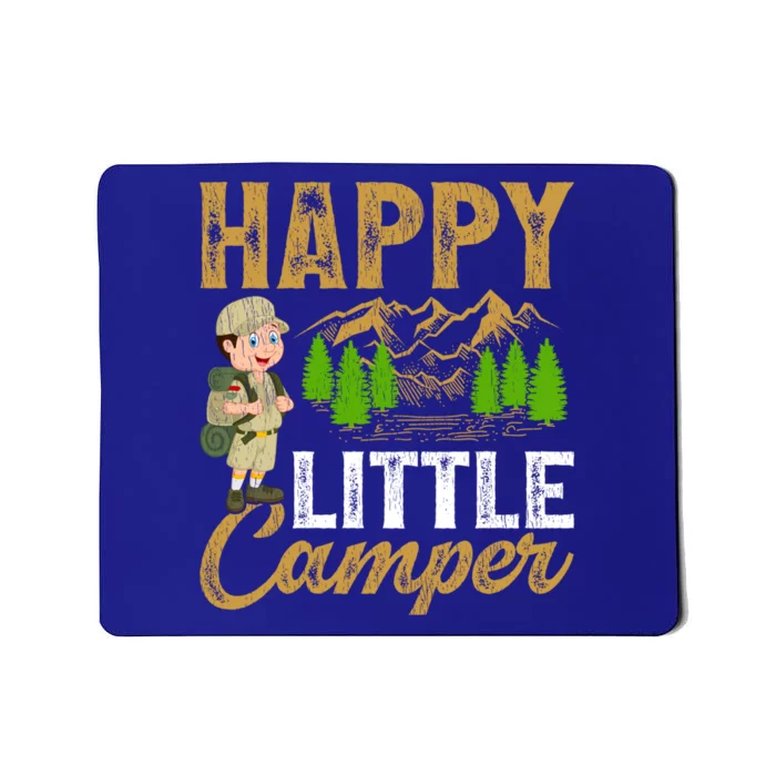 Camping Lover Happy Little Camper Gift Mousepad