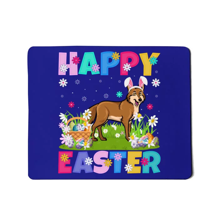 Coyote Lover Happy Easter Bunny Coyote Easter Sunday Cute Gift Mousepad