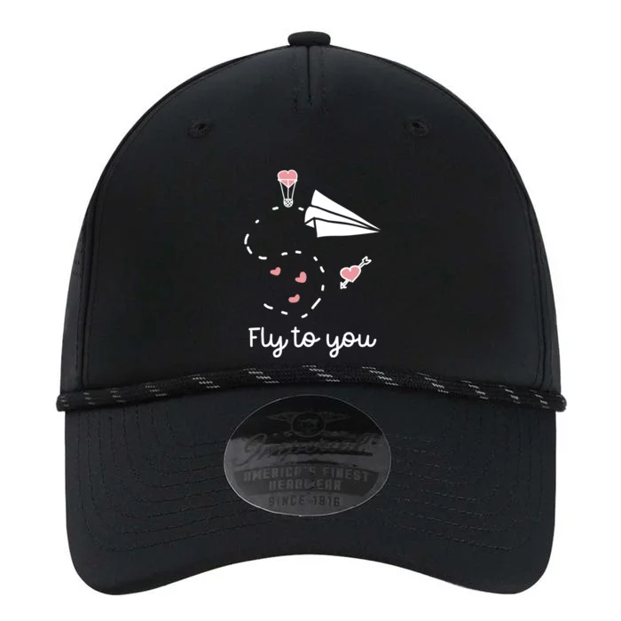 Cute Love Hearts Valentines Day Gift Fly To You Paper Airplane Gift Performance The Dyno Cap