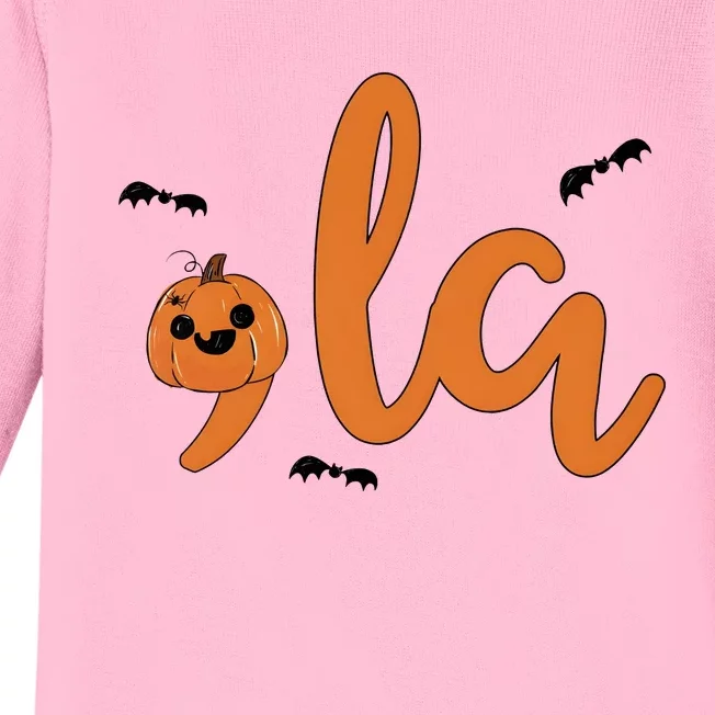 Comma La Halloween Baby Long Sleeve Bodysuit