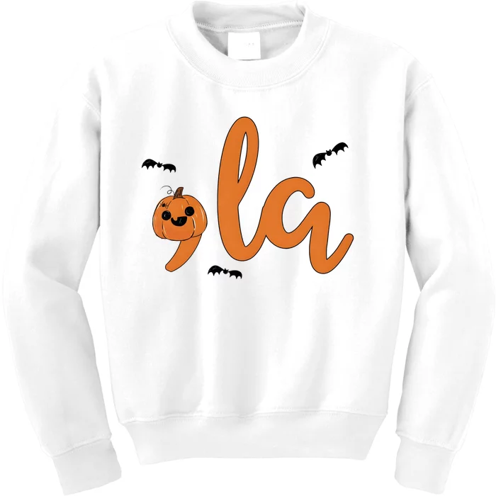 Comma La Halloween Kids Sweatshirt