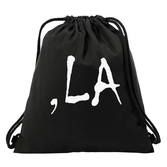 Comma La Harris Mvp Vice President Harris 2024 Election Drawstring Bag