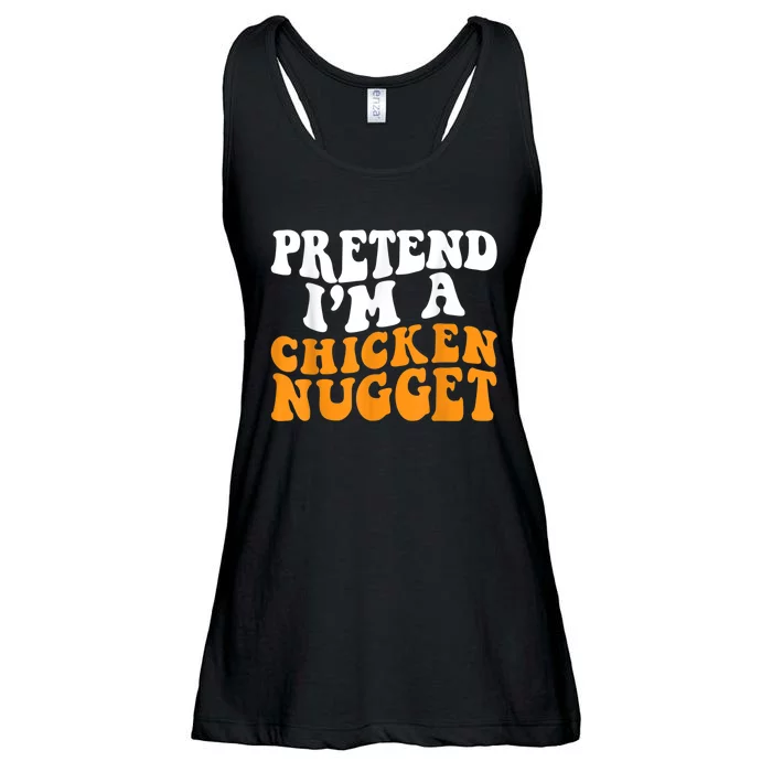 Chicken Lazy Halloween Costume Pretend I'M A Chicken Nugget Ladies Essential Flowy Tank