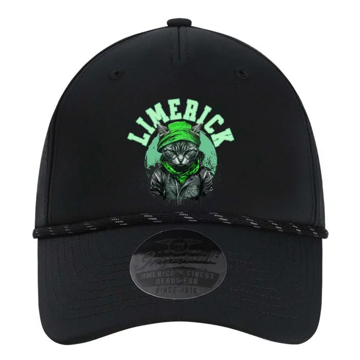 Cat Limerick Irish Saint Patrick's Day Ireland Cool Gift Performance The Dyno Cap