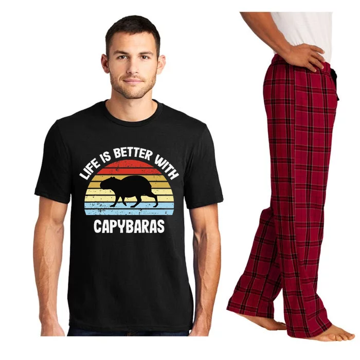 Capybara Life is Better With Capybaras Pajama Set