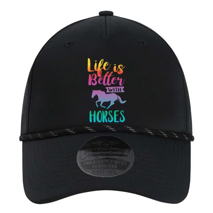 Cute Life Is Better With Horses Horseback Riding Performance The Dyno Cap