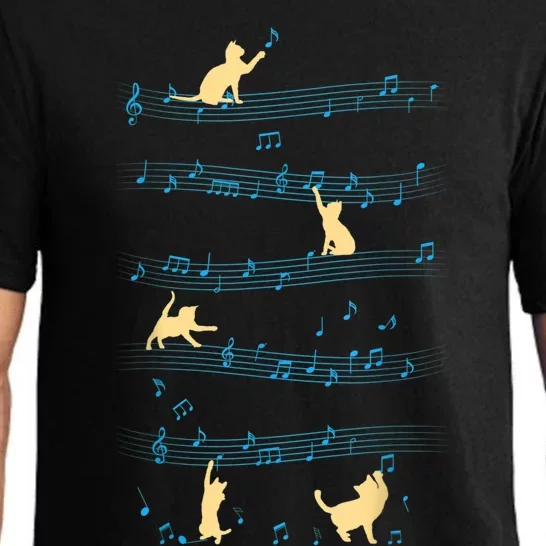 Cat Lover Instrumentalist Music Musician Musical Instrument Pajama Set