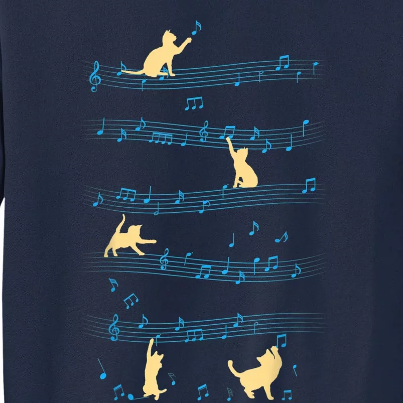 Cat Lover Instrumentalist Music Musician Musical Instrument Tall Sweatshirt