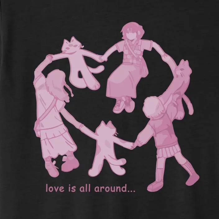 Cozybao Love Is All Around ChromaSoft Performance T-Shirt