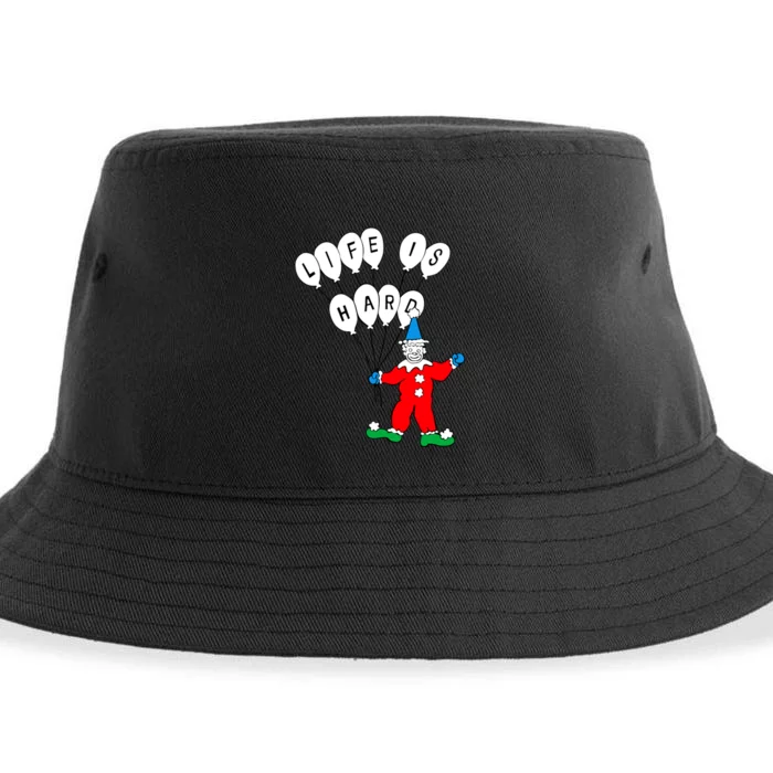 Clown Life Is Hard Sustainable Bucket Hat