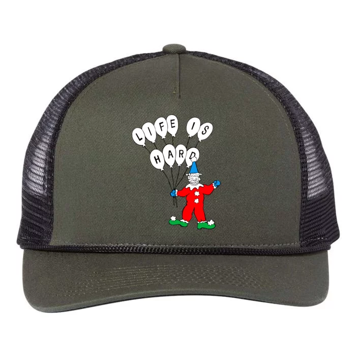 Clown Life Is Hard Retro Rope Trucker Hat Cap