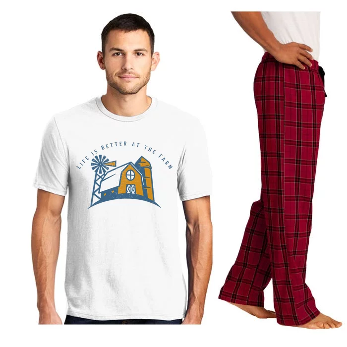 Cute Life Is Better At The FarmBarn Windmill Silo Pajama Set