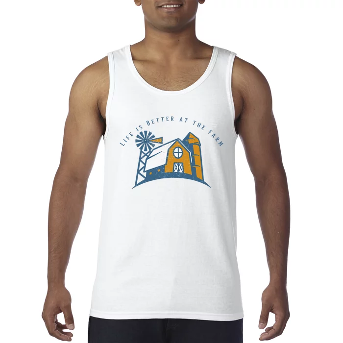 Cute Life Is Better At The FarmBarn Windmill Silo Tank Top