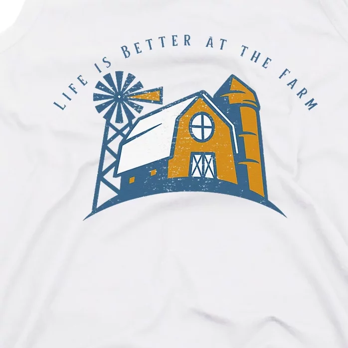 Cute Life Is Better At The FarmBarn Windmill Silo Tank Top