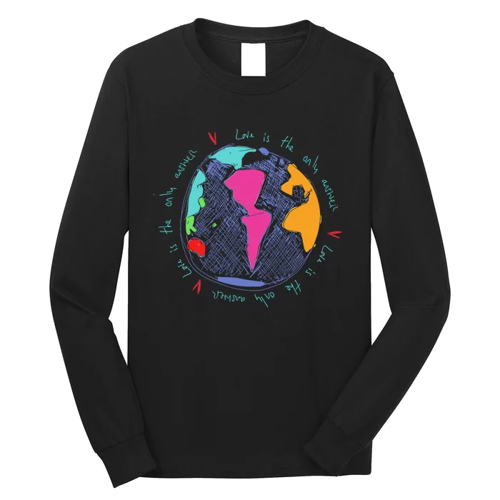 C.O.L.D.P.L.A.Y Love Is The Only Answer Amazon Exclusive Long Sleeve Shirt