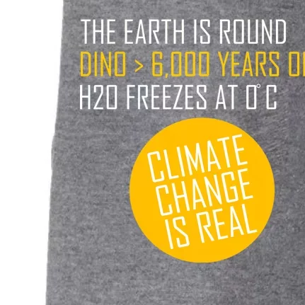 Climate Change is Real Science Facts Doggie 3-End Fleece Hoodie