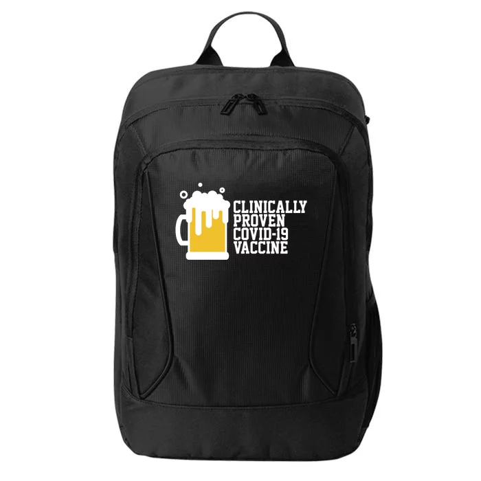 Clinically Proven covid-19 Vaccine Funny City Backpack