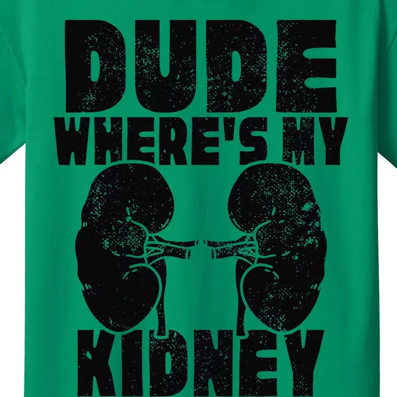 Cool Living Kidney Donor Gifts Donor Art Organ Kids T-Shirt