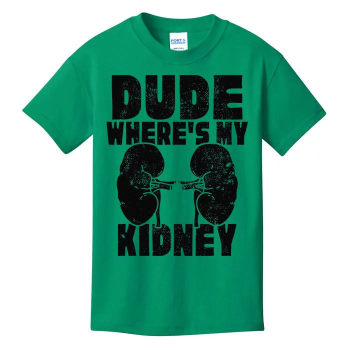 Cool Living Kidney Donor Gifts Donor Art Organ Kids T-Shirt