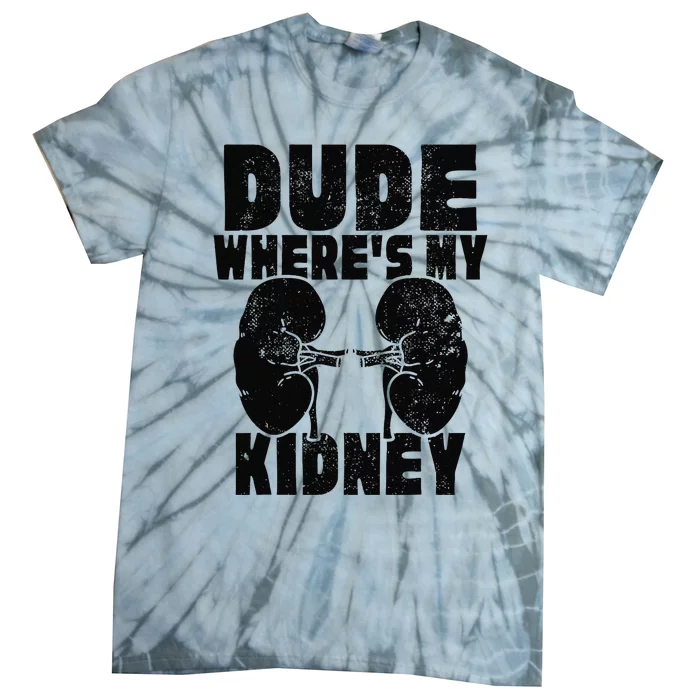 Cool Living Kidney Donor Gifts Donor Art Organ Tie-Dye T-Shirt