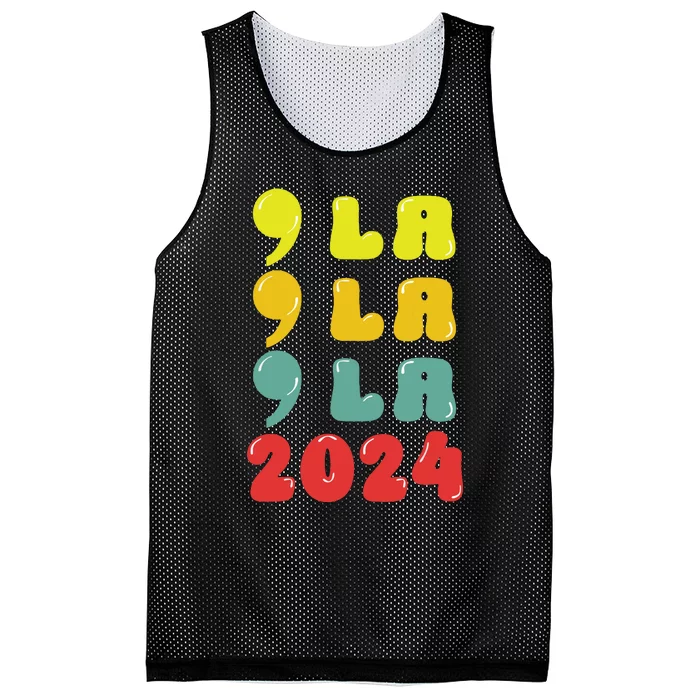 Comma La Kamala Harris Mesh Reversible Basketball Jersey Tank