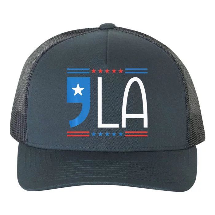 Comma La Kamala Harris Yupoong Adult 5-Panel Trucker Hat