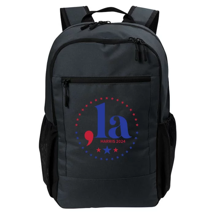 Comma La Kamala Harris For President 2024 Funny Kamala Us Daily Commute Backpack